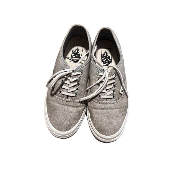Vans Off The Wall Unisex Classic Grey Sneakers - Picture 1 of 9